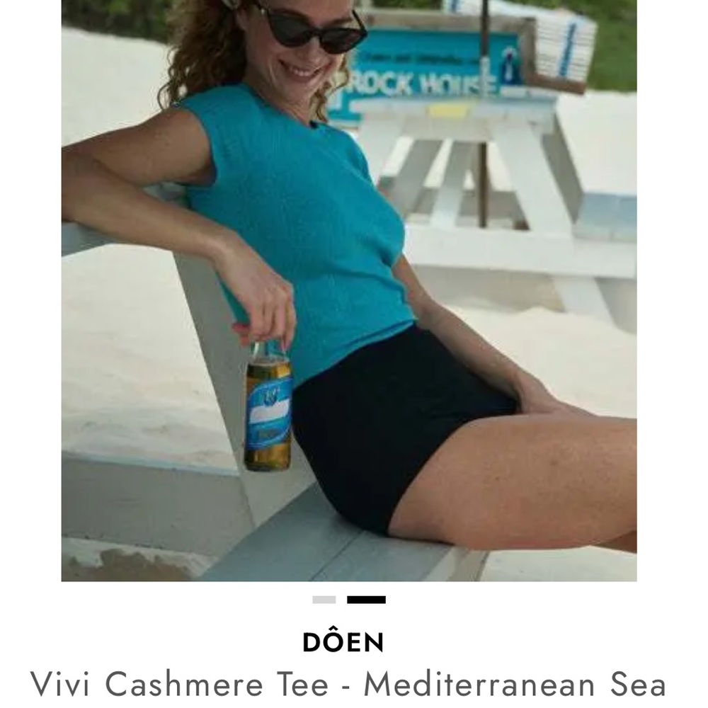 DÔEN vivi Cashmere Tee - small